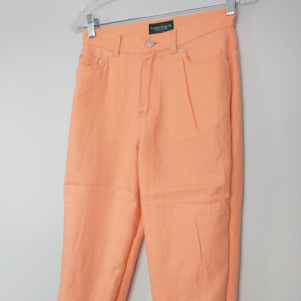 Ralph Lauren Jeans Co. Linen Capri Pants Size 4P